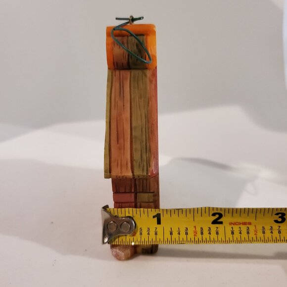 Vintage G. DeBrekht Painted Derevo Christmas Nativity Ornament 2003 - Picture 10 of 10